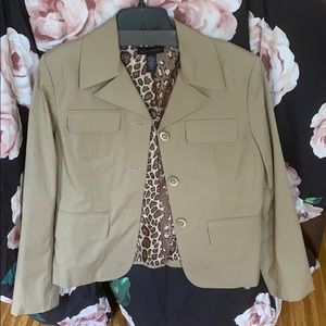 Tan blazer